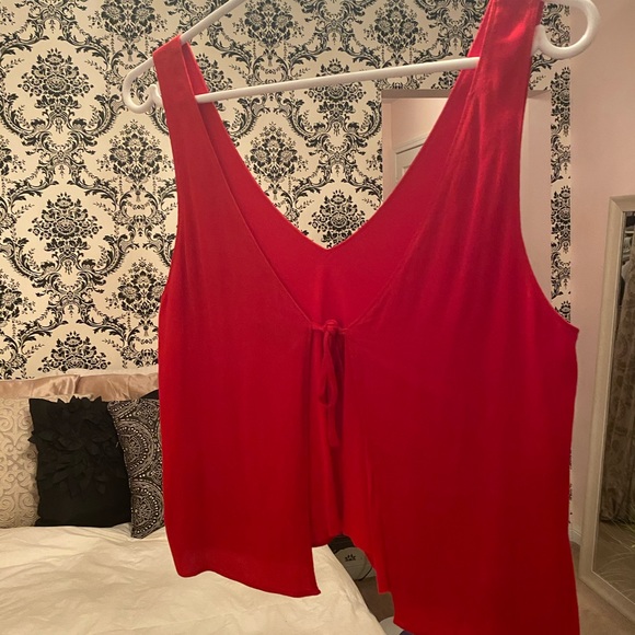 Red Wilfred Free Kepner blouse - Picture 3 of 7